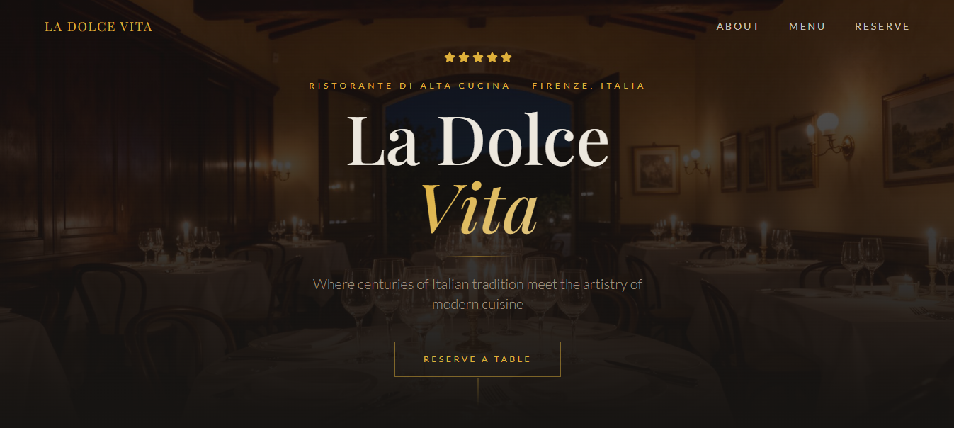 La Dolce Vita